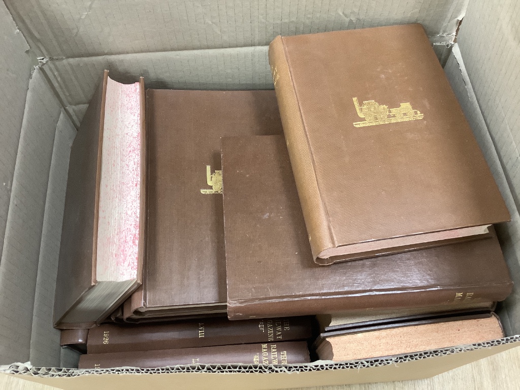 Railway Magazine 1897-1958 bound   TBC